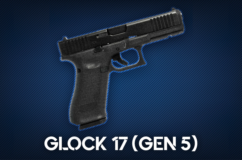 a photo of a glock 17 handgun