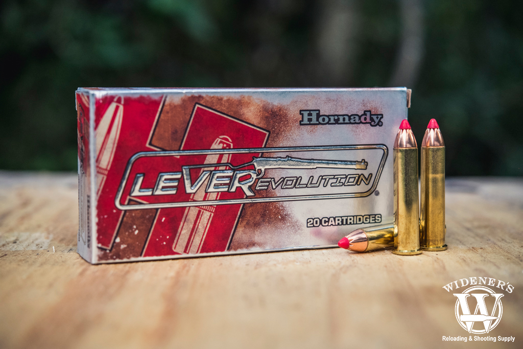 a photo of hornady lever evolution 45-70 250gr ammo