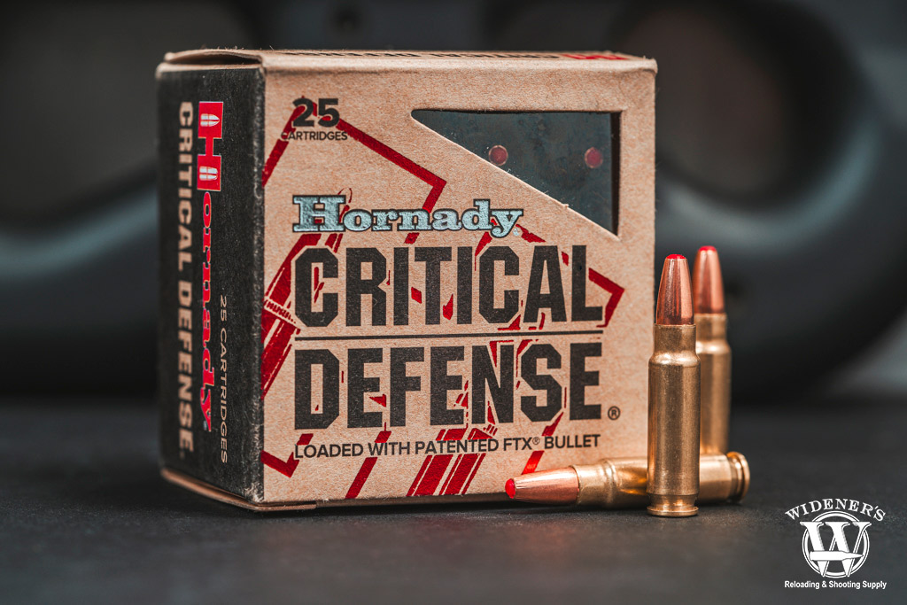 a photo of hornady critical defense 40gr ammo