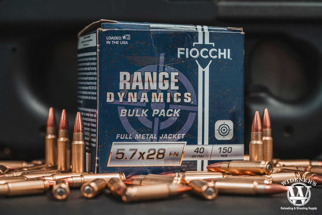 a photo of fiocchi range dynamics FMJ 40gr